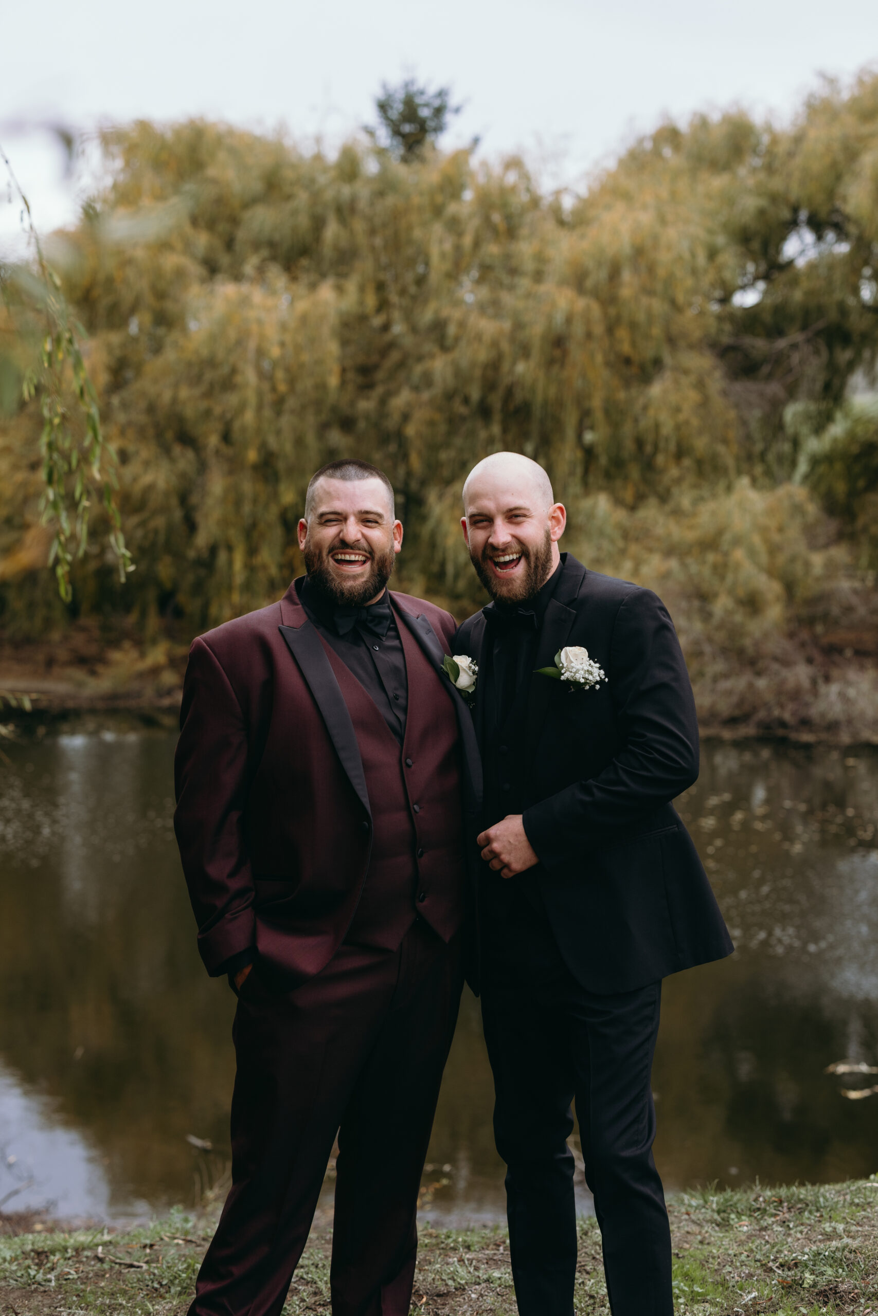 Groom and best man