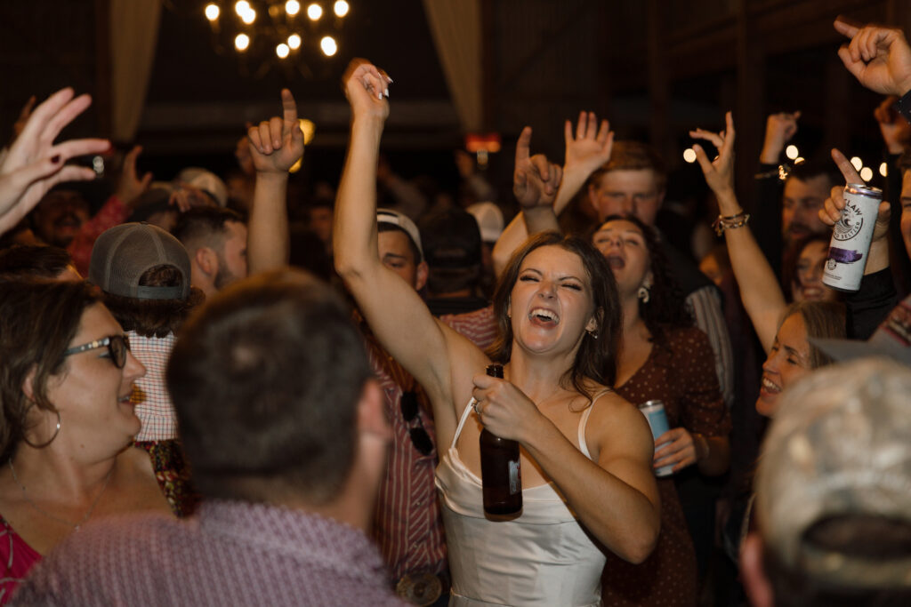 When a wedding feels like a rock concert in california
